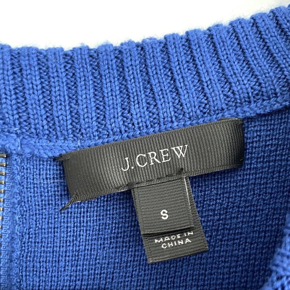 J. Crew Royal Blue Crewneck Sweater - Picture 3 of 7